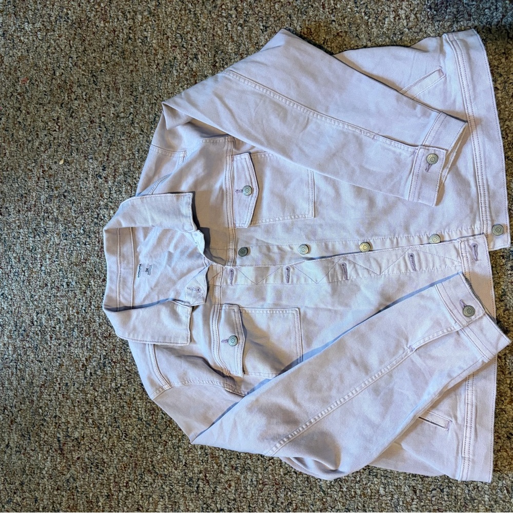 Sonoma Blush Pink Jean Jacket